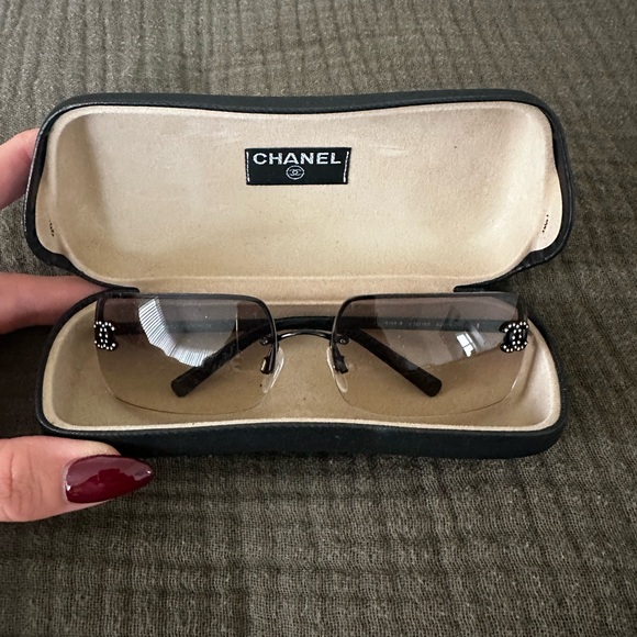 Vintage Y2K Authentic Chanel Sunglasses - Picture 1 of 4